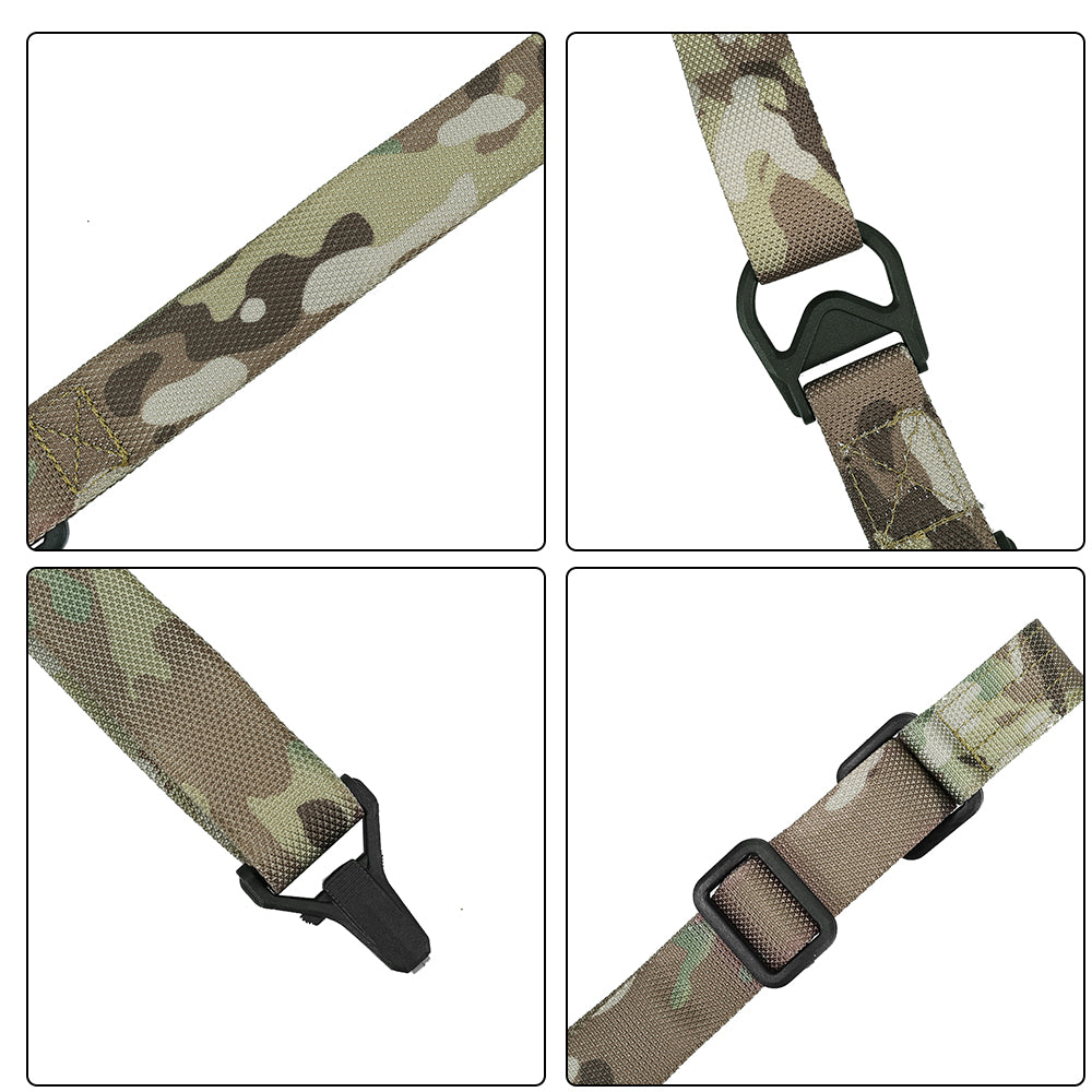 SINAIRSOFT Tactical 2 Two Point Rifle Sling Multi-function strap