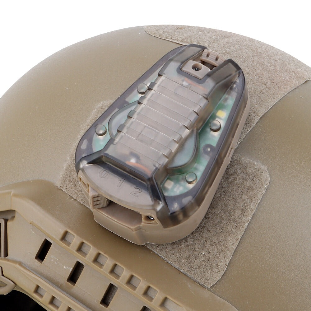 SINAIRSOFT Tactical Airsoft Red Green Manta Strobe Light Helmet Lamp Flash