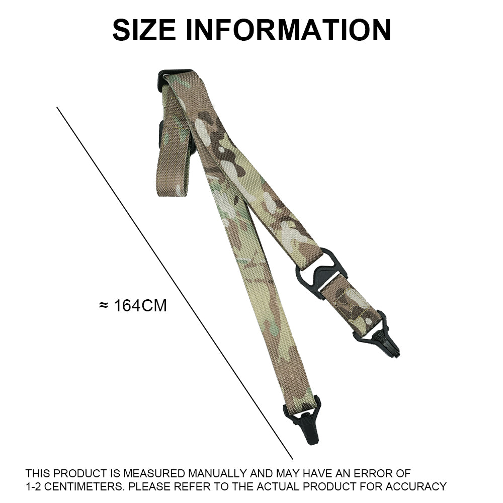 SINAIRSOFT Tactical 2 Two Point Rifle Sling Multi-function strap