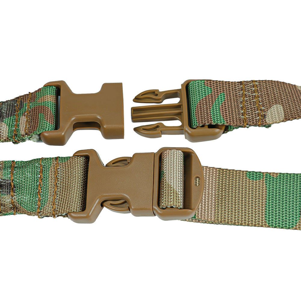 SINAIRSOFT Tactical 1 One Single Point Rifle Sling Bungee Airsoft AEG Gun Strap