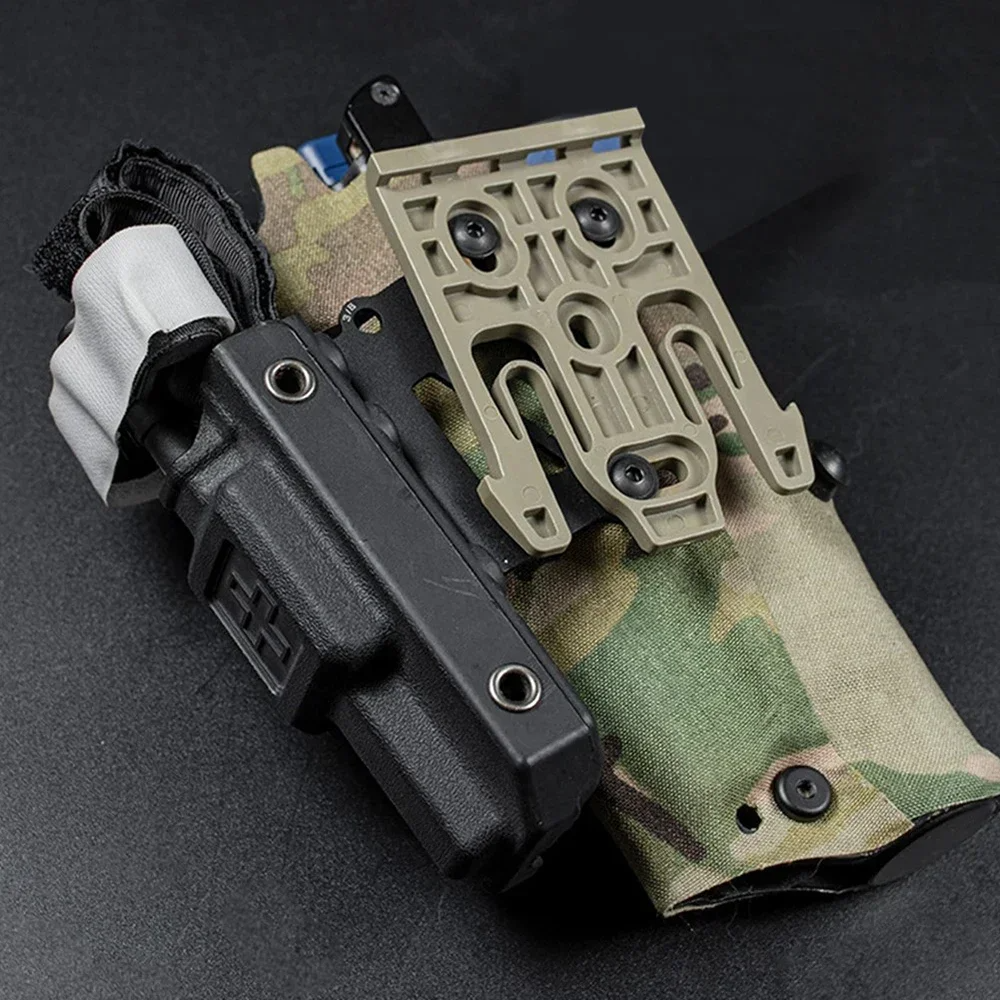 SINAIRSOFT Holster Adapter Platform Stainless Steel Holster Quick Extension Plate
