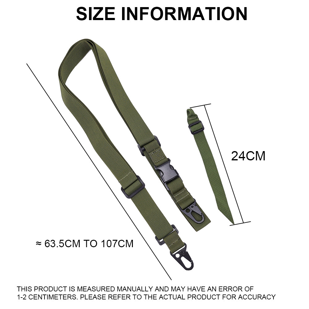 SINAIRSOFT Tactical 3 Point Rifle Sling  Airsoft Paintball Strap