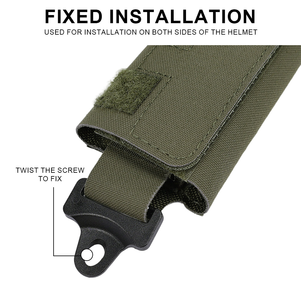 SINAIRSOFT Tactical Counter Weight Balance Pouch FAST Helmet Hunting Duty Pouch Bag