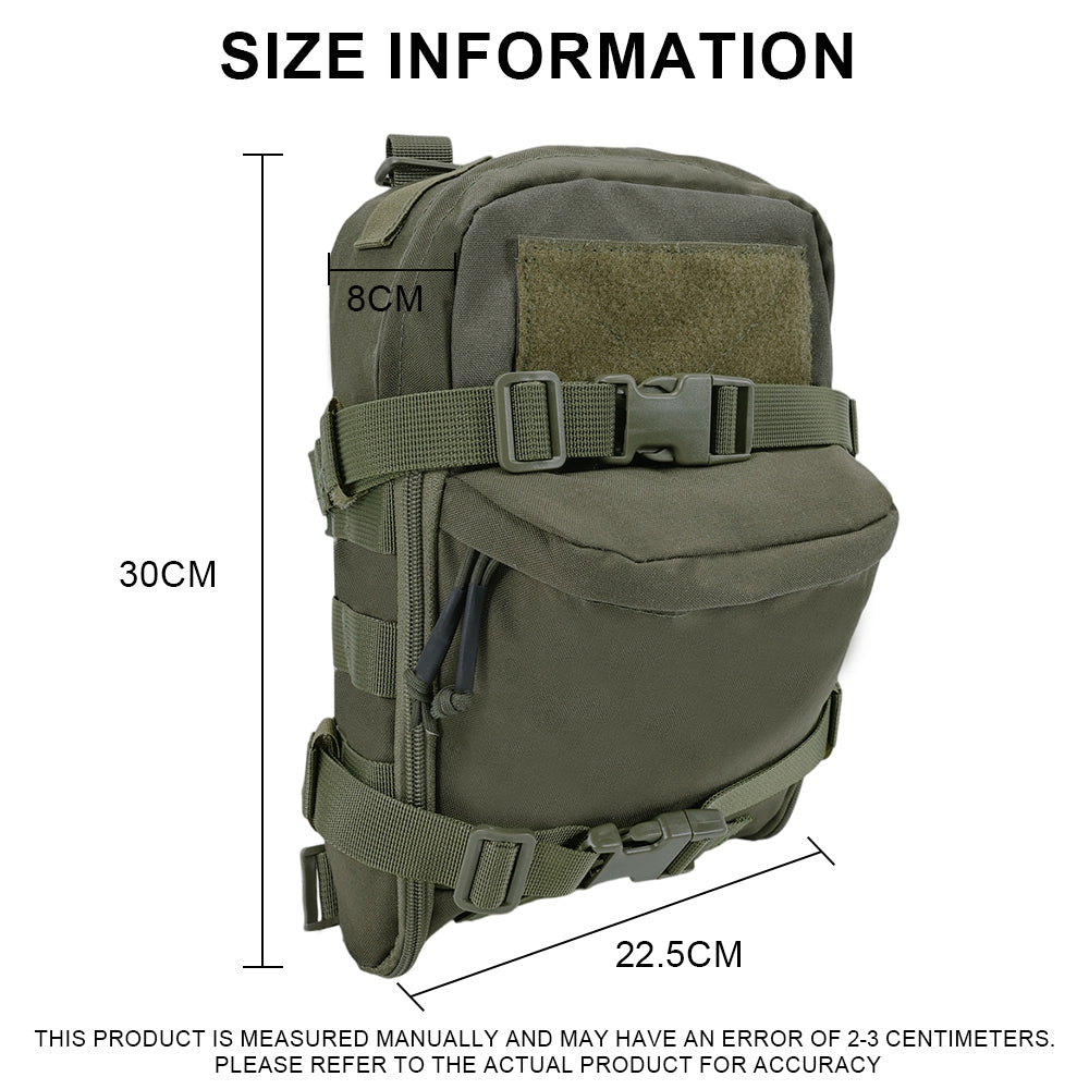 SINAIRSOFT Tactical Hydration Backpack for Vest