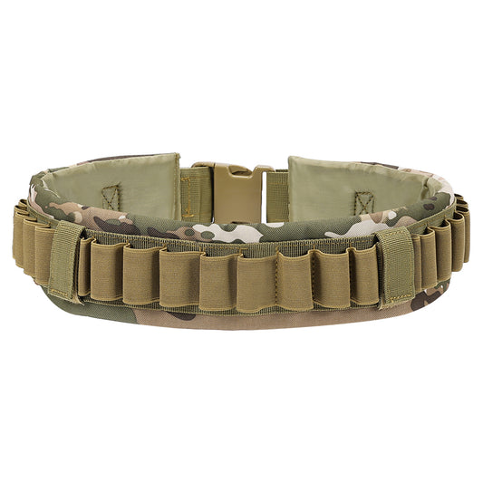 SINAIRSOFT Tactical 12/20GA Caliber Belt Outdoor Adjustable Soft Waterproof Nylon Belt