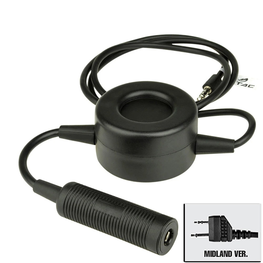 SINAIRSOFT Z Tactical Z114 Headset Comtac PTT Cable Plug Adapter