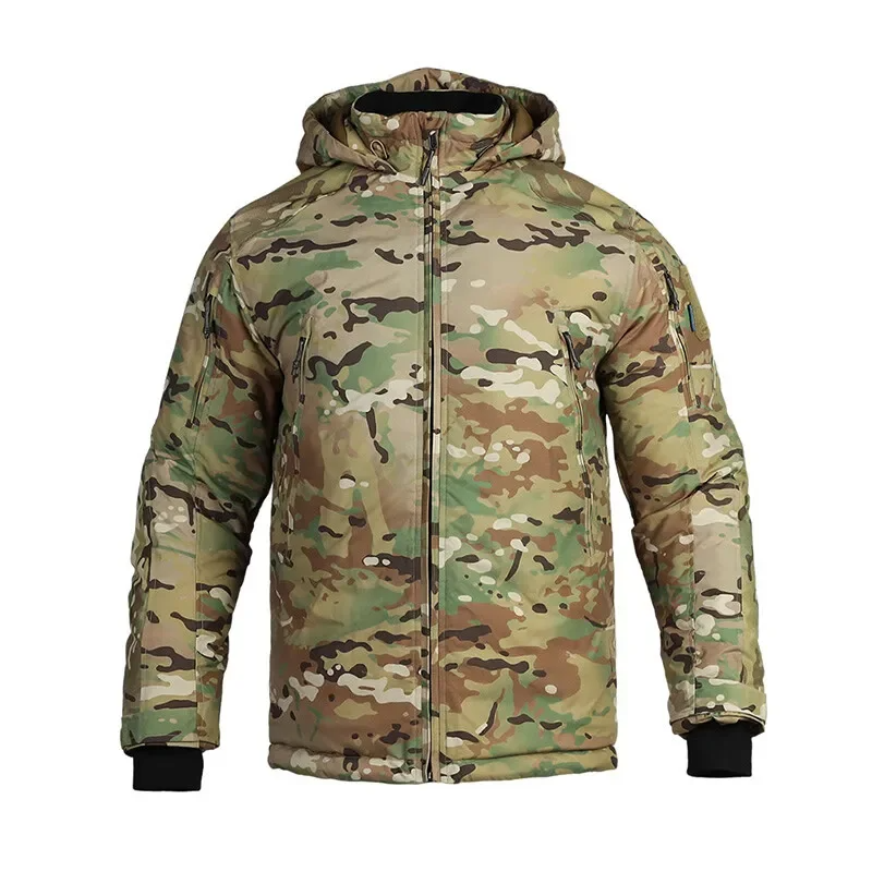 SINAIRSOFT Men's Tactical Jacket Winter Warm Windproof Military Coat