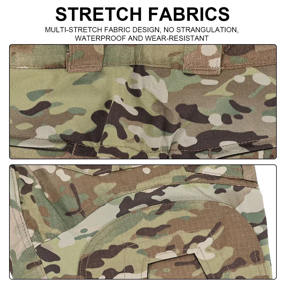 SINAIRSOFT Viraj Taktikaj G3 Kamuflaĵaj Pantalonoj Ĉasaj Vestaĵoj