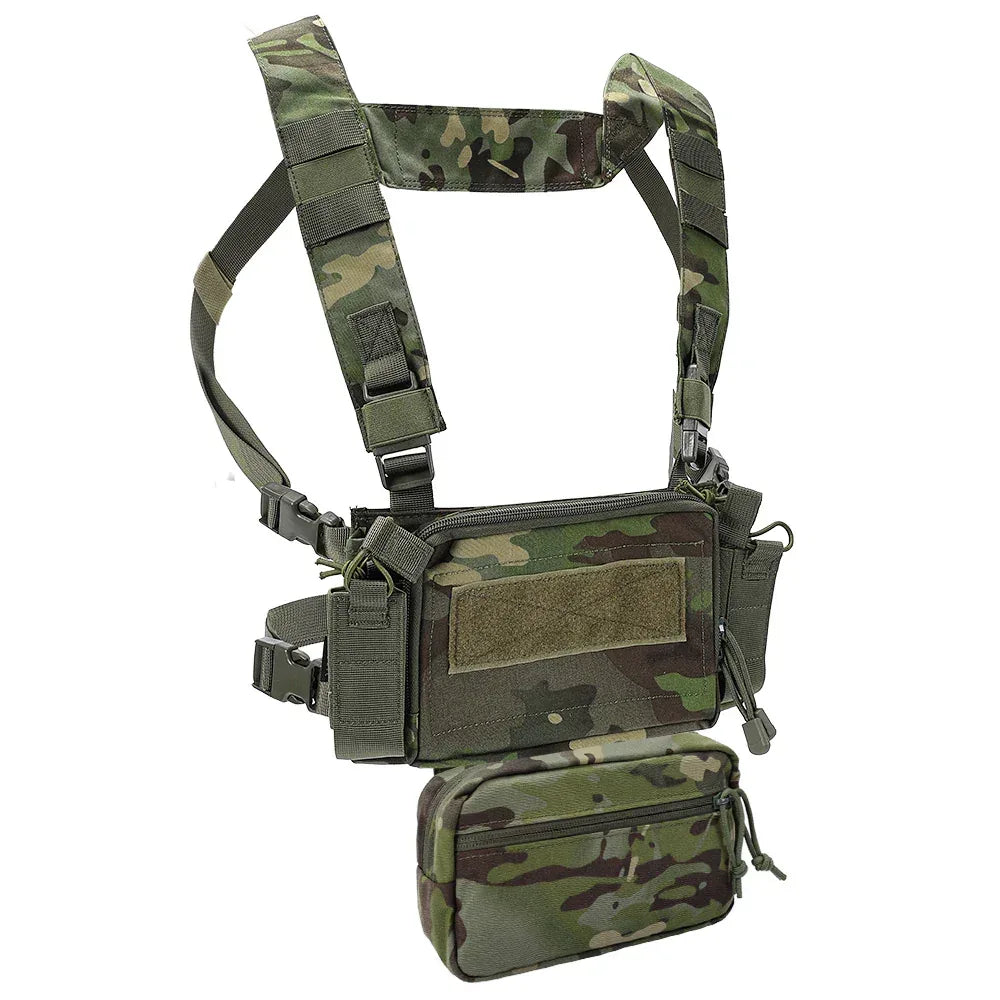 SINAIRSOFT Taktika Brusta Platformo Veŝto Modula Rekon-Jungilaro Sako kun Magazina Poŝo