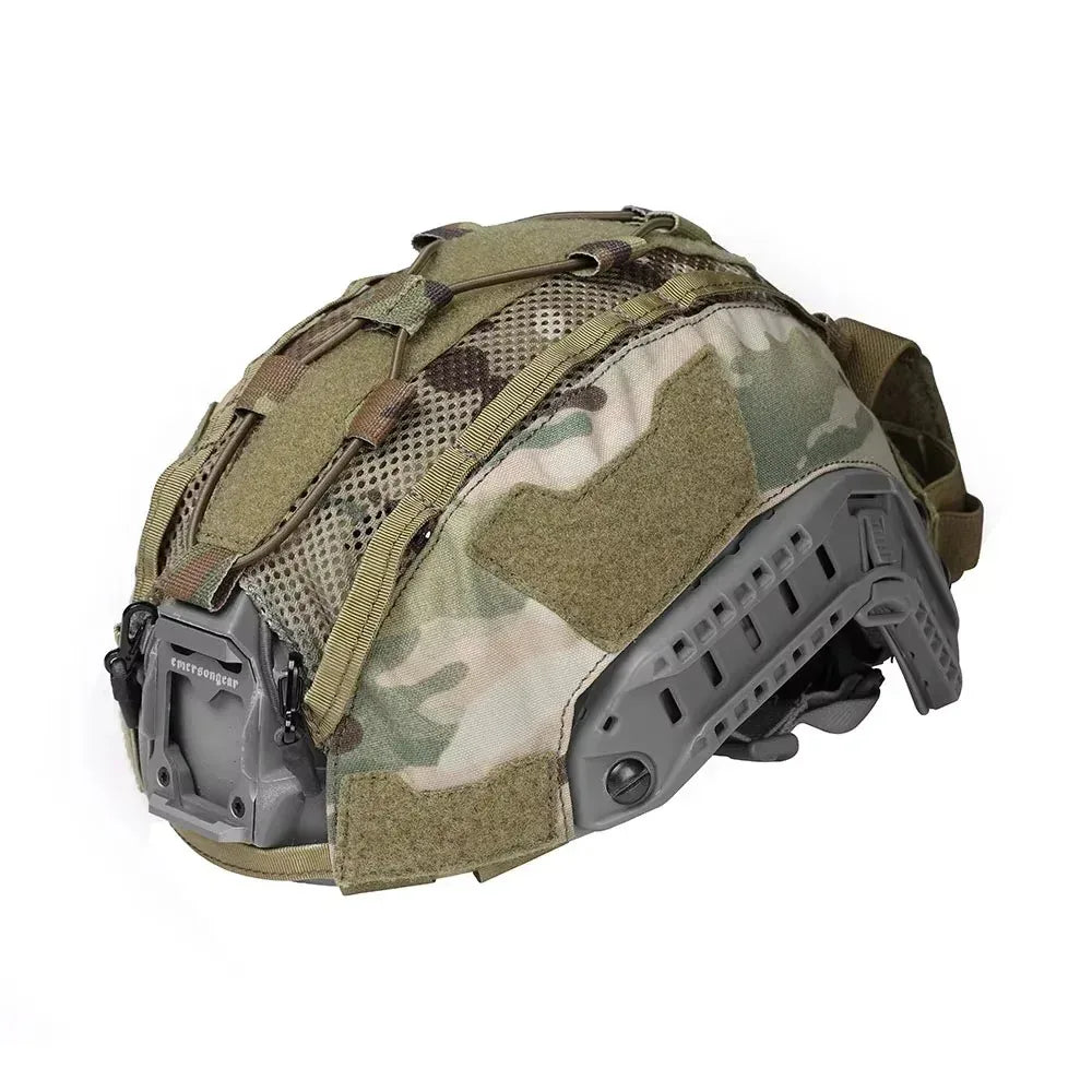 EMERSONGEAR Taktika Ultra-Alta Tranĉa Gen2 SF Kaska Kovrilo Kamufli Kaskotukon
