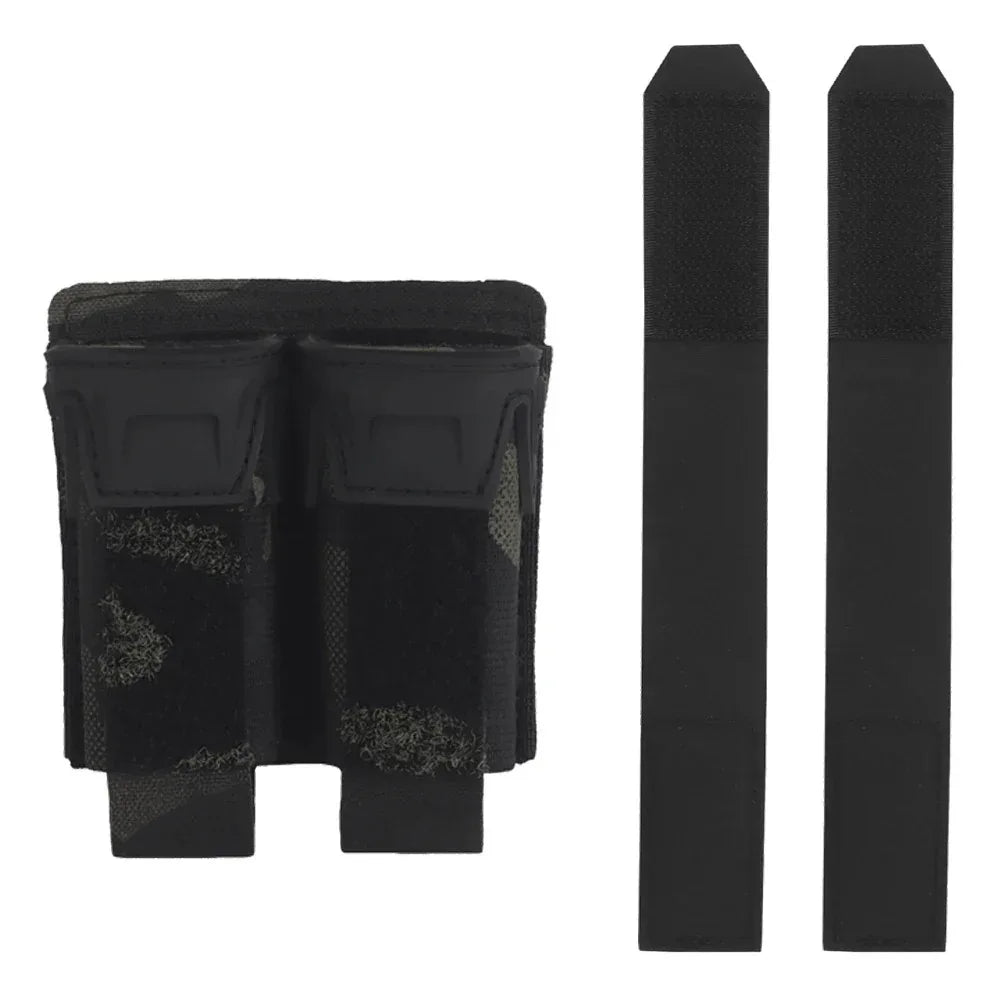 SINAIRSOFT Kamuflaĵa Stila Pistola Magazintasko MOLLE Rapida 9MM Ununura Magazintasko