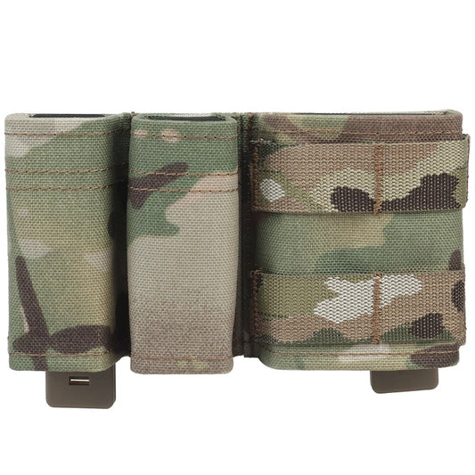 SINAIRSOFT Tactical 9mm 5.56 Magazine Pouch Open Top Mag Carrier MOLLE Rifle Pistol Holder