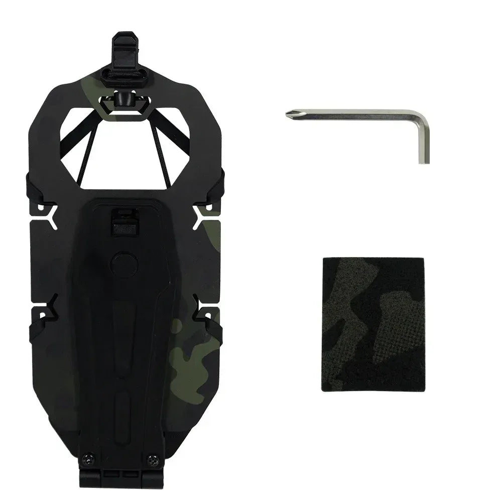 SINAIRSOFT Taktika Vesto Molle Akcesoraĵoj Brusta Rimeno Faldebla Navigacia Tabulo