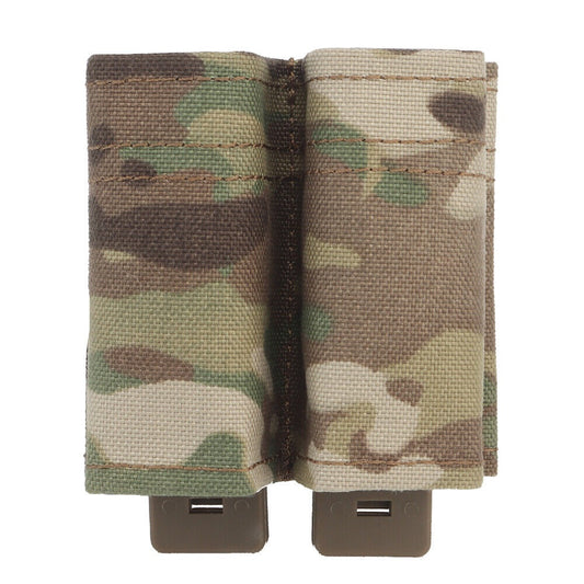 SINAIRSOFT Tactical FAST 9mm Double Mag Pouch Magazine Carrier Holder