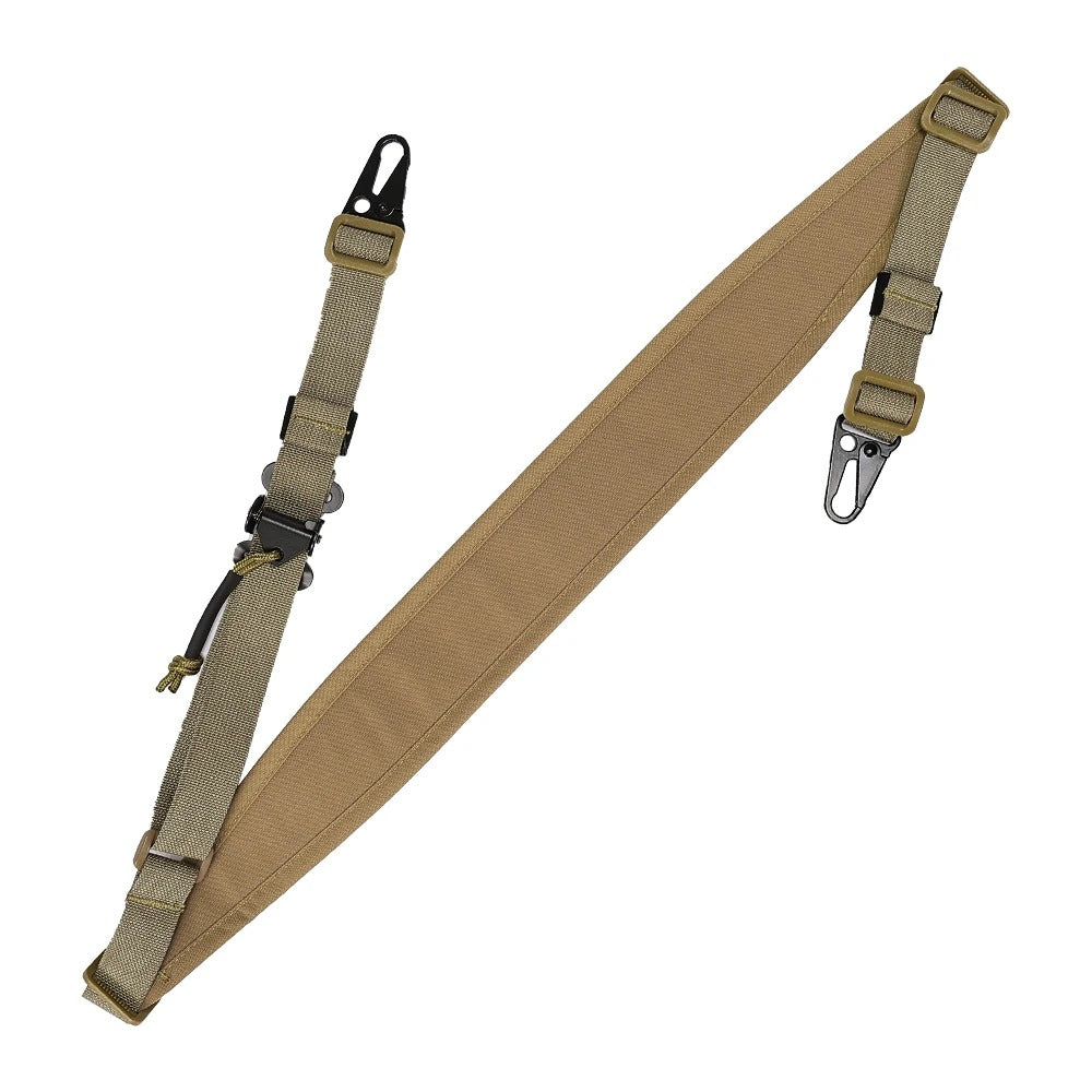 SINAIRSOFT Tactical Rifle Sling 2 Two Point Modular Padded Quick Pull Tab Sling