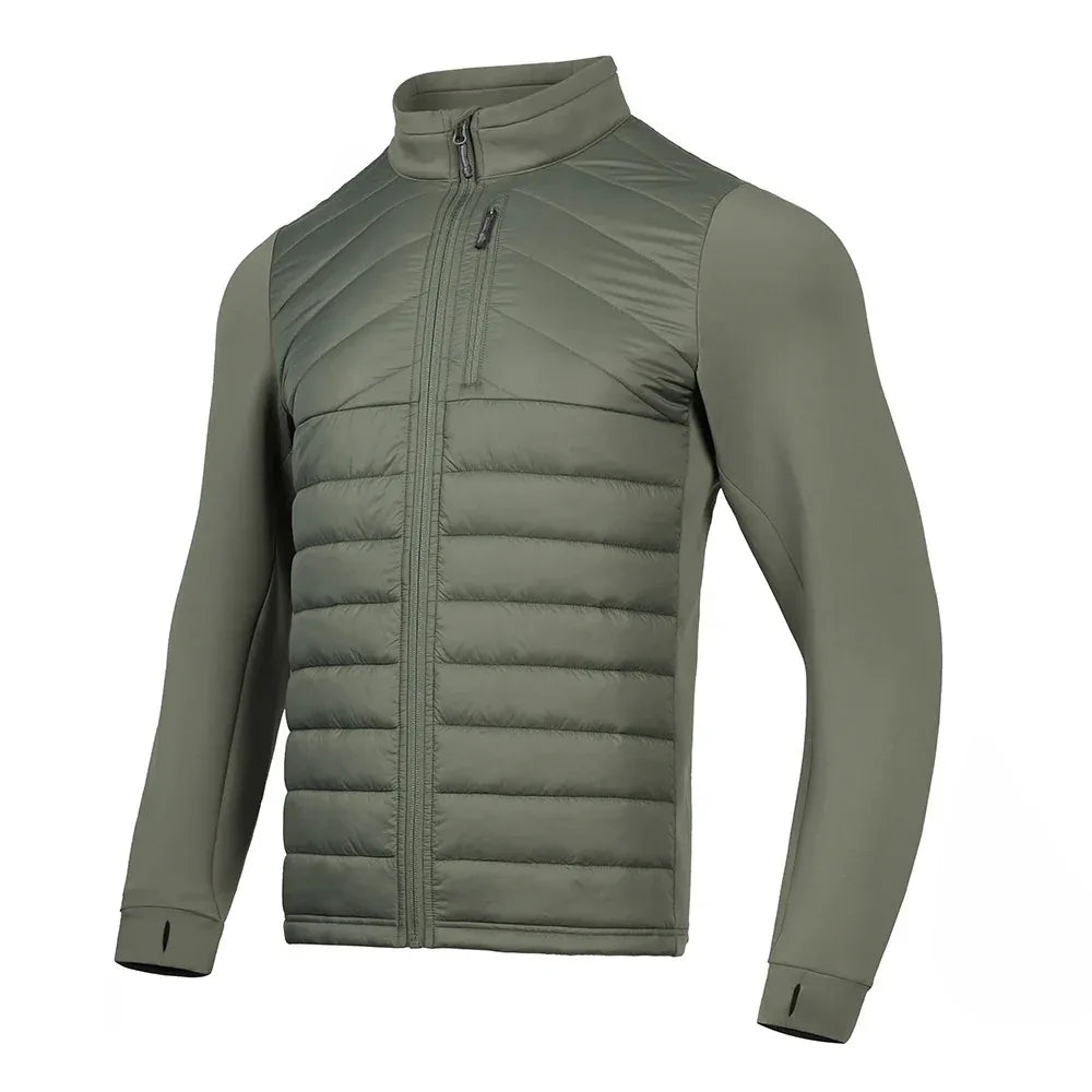 EMERSONGEAR Blua Etikedo Neĝa Pantero Mezmantela Termika Jako Varma Palto