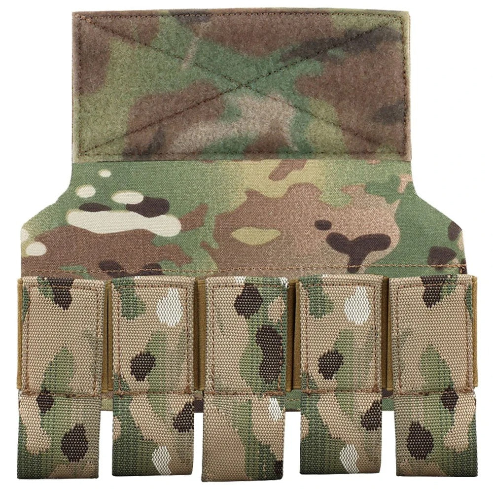 SINAIRSOFT Tactical Grenade Pouch 40mm 5 Round Airsoft Holder MK3 MK4 D3 Chest Rig