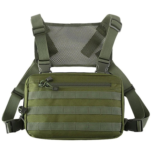 SINAIRSOFT Tactical Recon Kit Bag Molle Pouch Chest Rig Bag Multi-Purpose EDC Carry Pouches