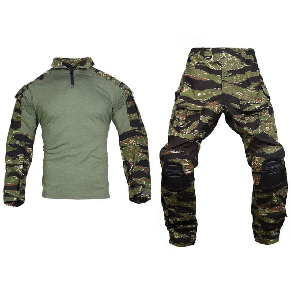 EMERSONGEAR Tactical G3 Combat Suit Shirt Pants With Knee Pads TS