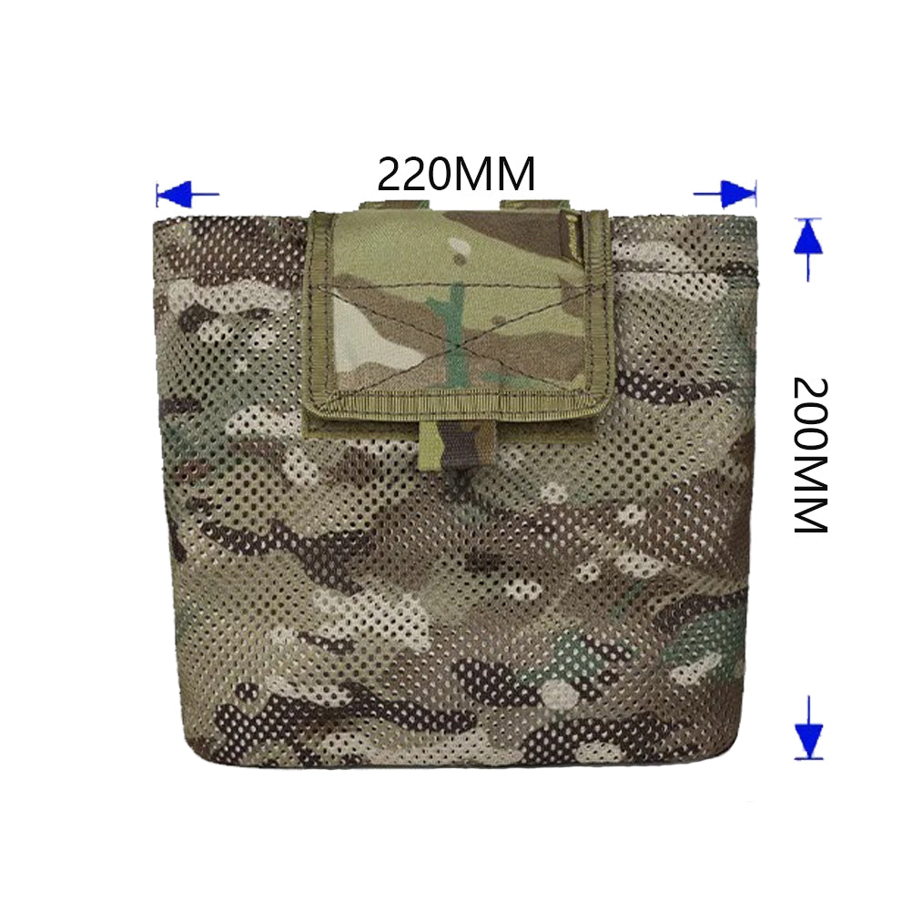 EMERSONGEAR Tactical Molle Mesh Dump Pouch Outdoor Drawstring Magazine Bag