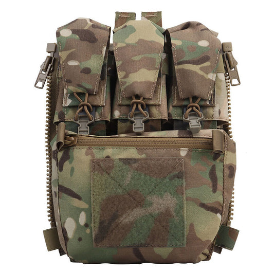 SINAIRSOFTTactical Assault Back Panel Zip-on Pouch Pack Nylon Pocket