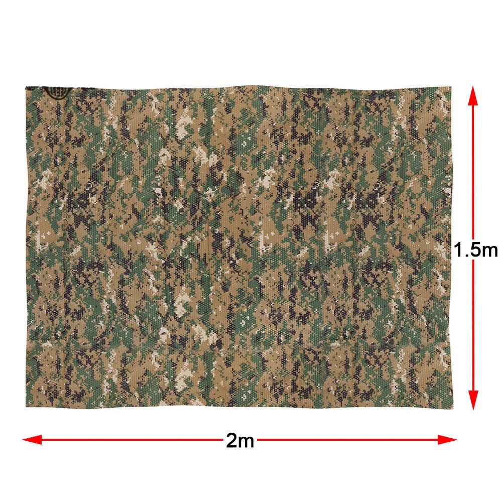 SINAIRSOFT Camo Burlap Camouflage Net Mesh for Hunting Sunshade Camping