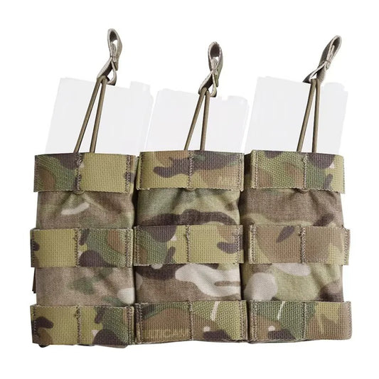 EMERSONGEAR Triple Open Top 5.56 Magazine Pouch Tactical Modular