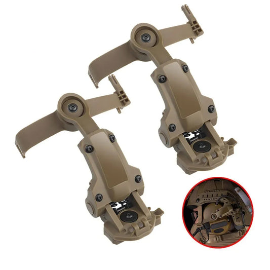 SINAIRSOFT Tactical TAC 3 Headset Helmet Rail Mount Adapter Bracket
