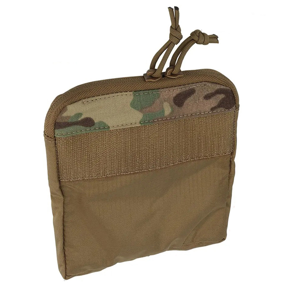 SINAIRSOFT Tactical Half Vest Slim Insert Bag Zipper Chest Front Panel Pouch Pack