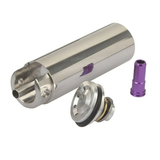 SINAIRSOFT Tactical Tune Up Steel One-piece Solid Cylinder Head Piston Head Nozzle Airsoft