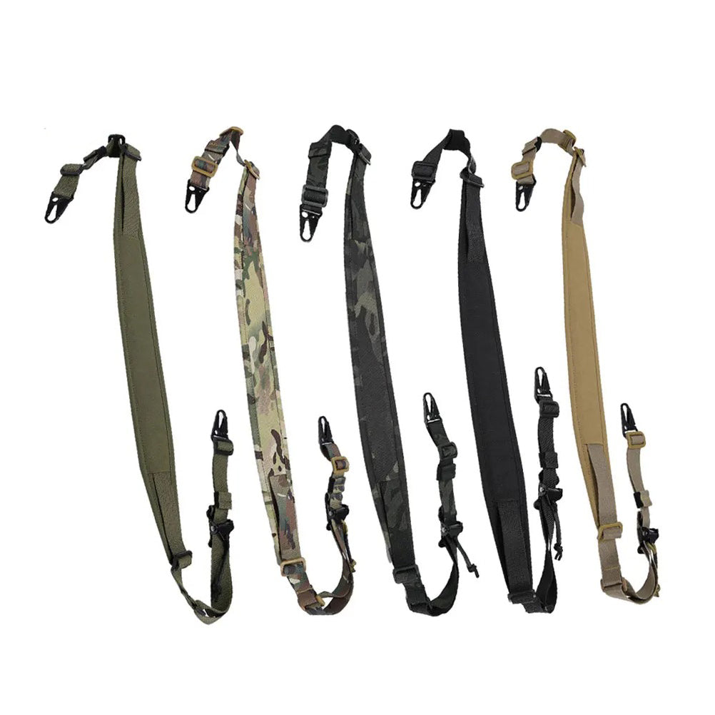 SINAIRSOFT Tactical Rifle Sling 2 Two Point Modular Padded Quick Pull Tab Sling