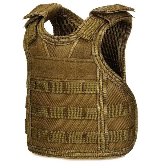 SINAIRSOFT Tactical Beer Bottle vest Cover Mini Miniature Molle Vest