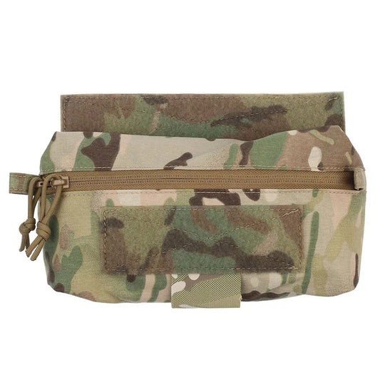 SINAIRSOFT Pouch Front Panel Abdominal Bag for JPC AVS MK3 Tactical Vest Chest Rig