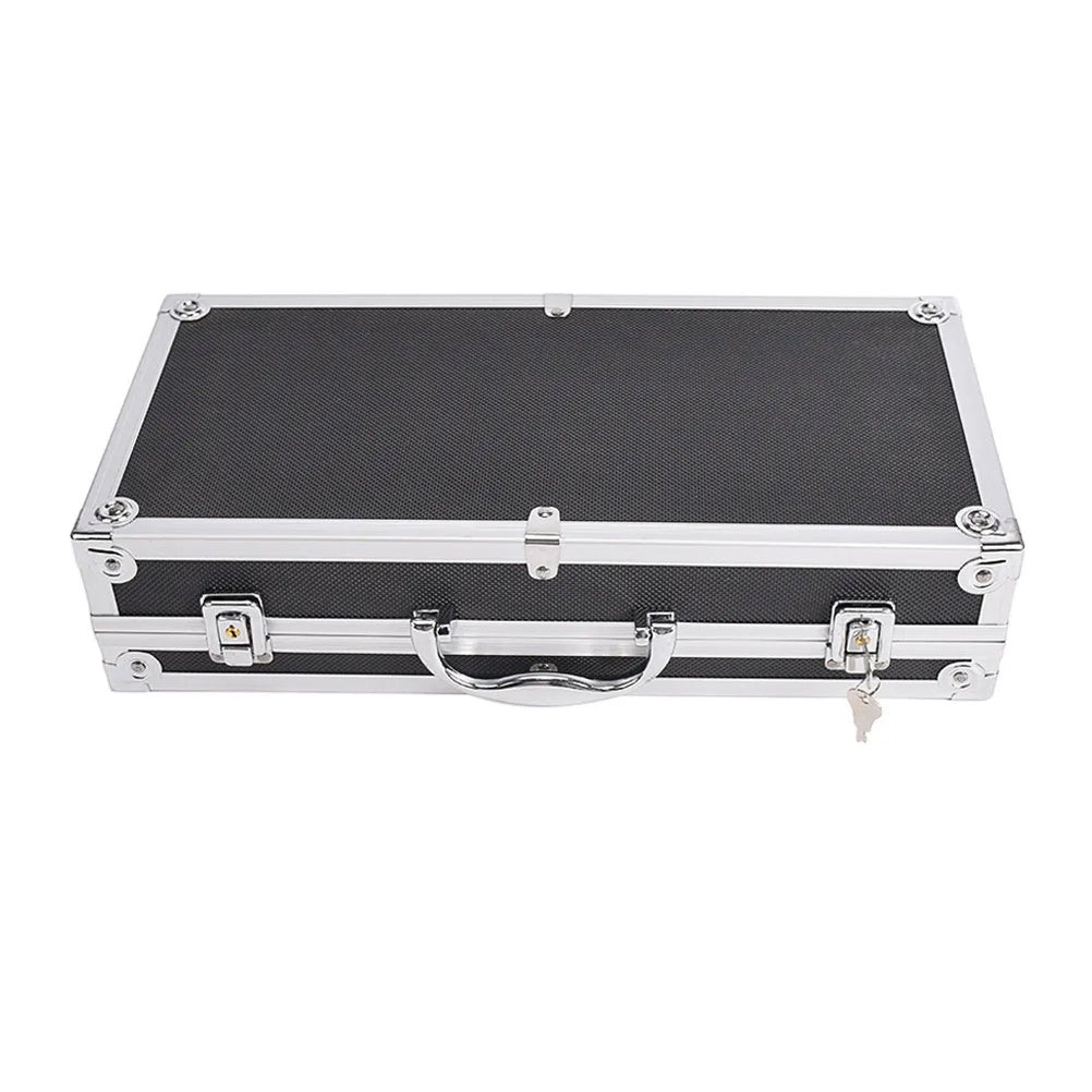 SINAIRSOFT Aluminum Alloy Tactical  Pistol Gun Case Padded Foam Carry Hand Tools  Box