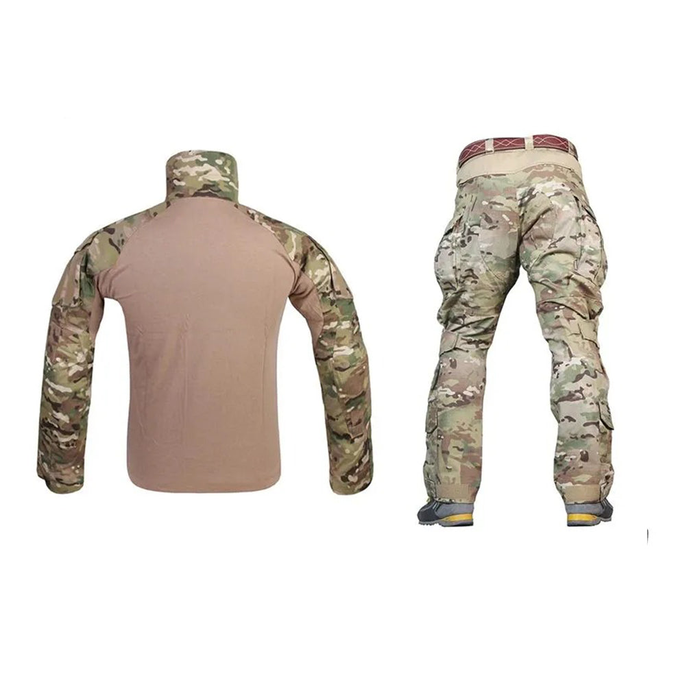 EMERSONGEAR G3 Combat Uniform Airsoft Shirt Pants with Knee Pads Tactical BDU Hunting o Clothes