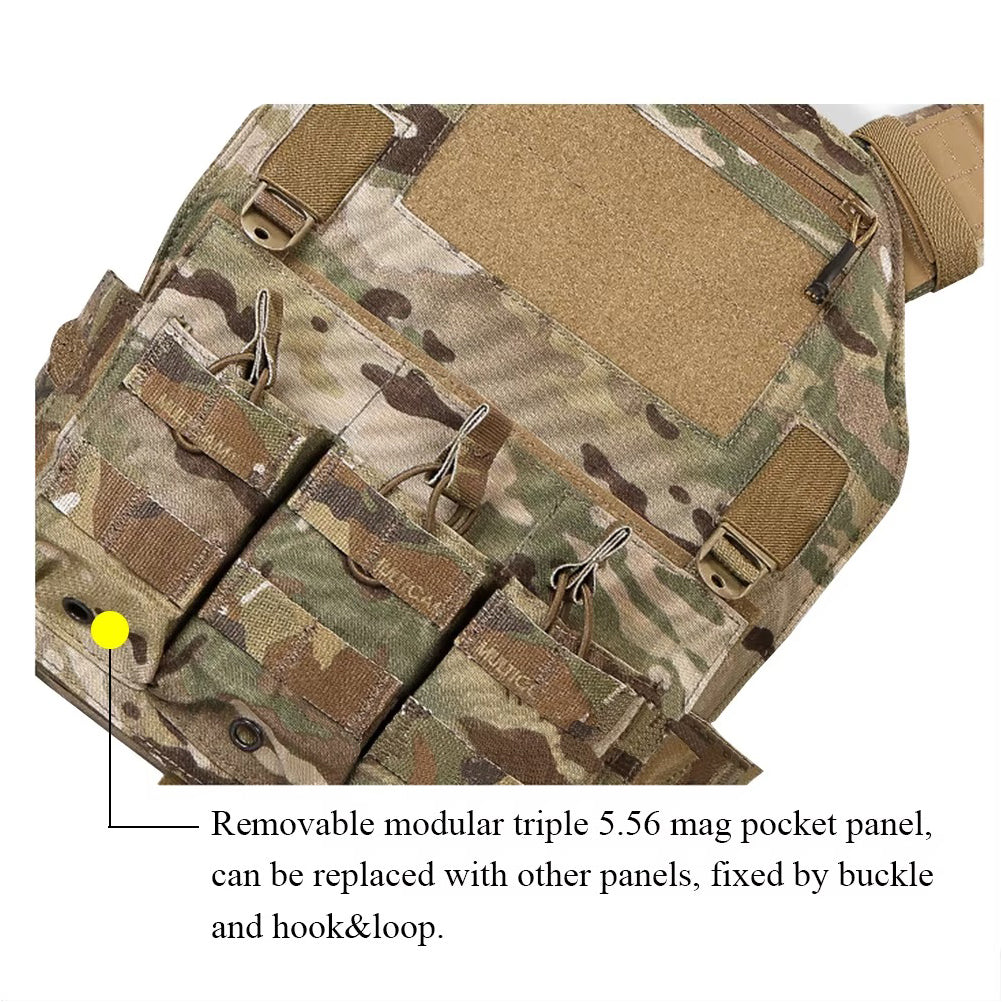 EMERSONGEAR LBX-420 Plate Carrier Tactical Molle Combat Vest Chest Rig