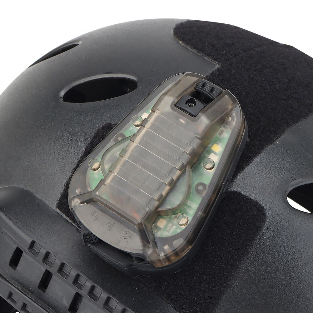 SINAIRSOFT Tactical Airsoft Red Green Manta Strobe Light Helmet Lamp Flash