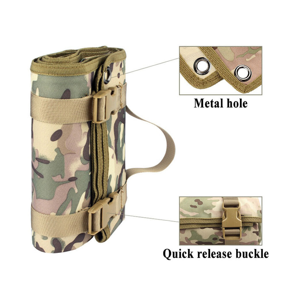 SINAIRSOFT Tactical Portable Hunting Roll Up Rifle Airsoft Shooting Camp Mat Waterproof Pad