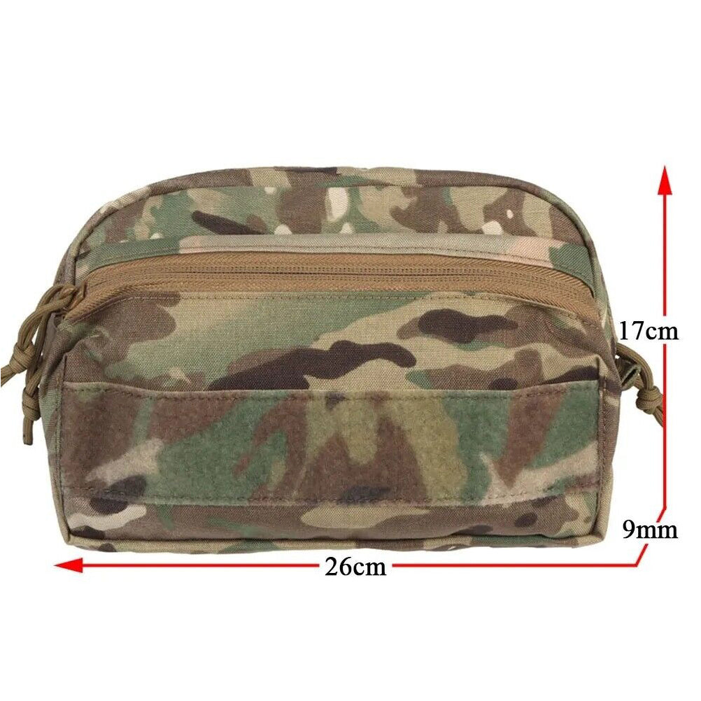 SINAIRSOFT Tactical CCS GP MOLLE Pouch Zipper Utility Storage Tool Bag