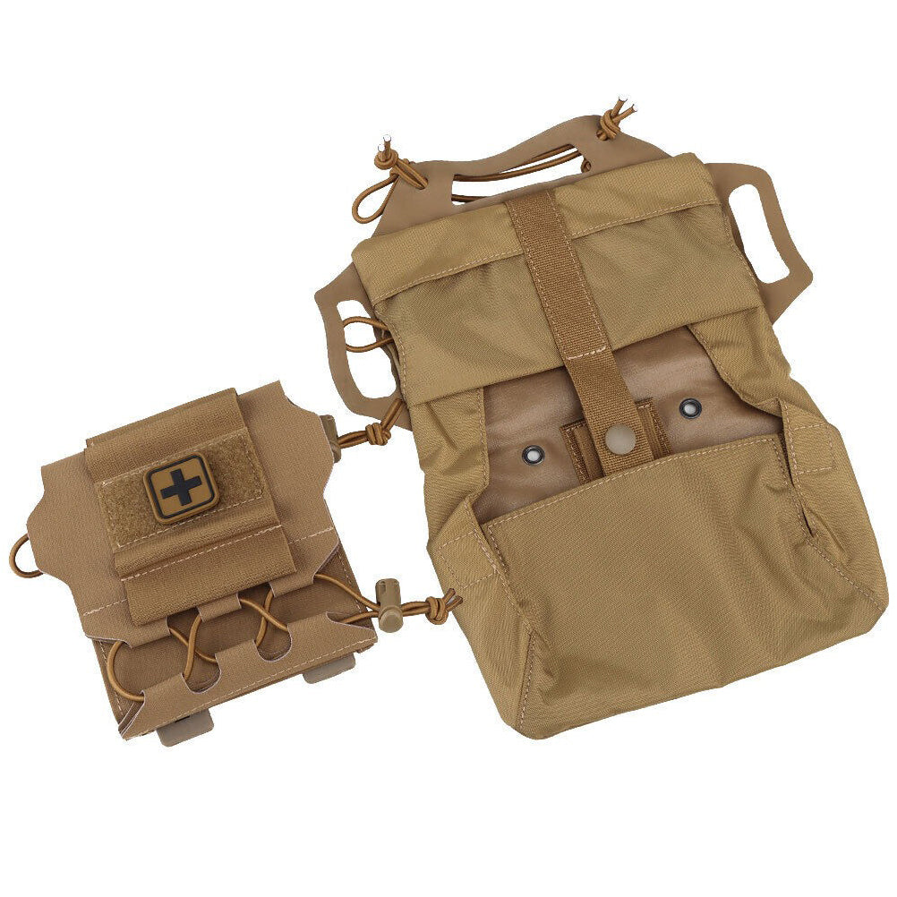 SINAIRSOFT Tactical First Aid Pouch Bag Two-piece Medical Carrier Emergency Pack
