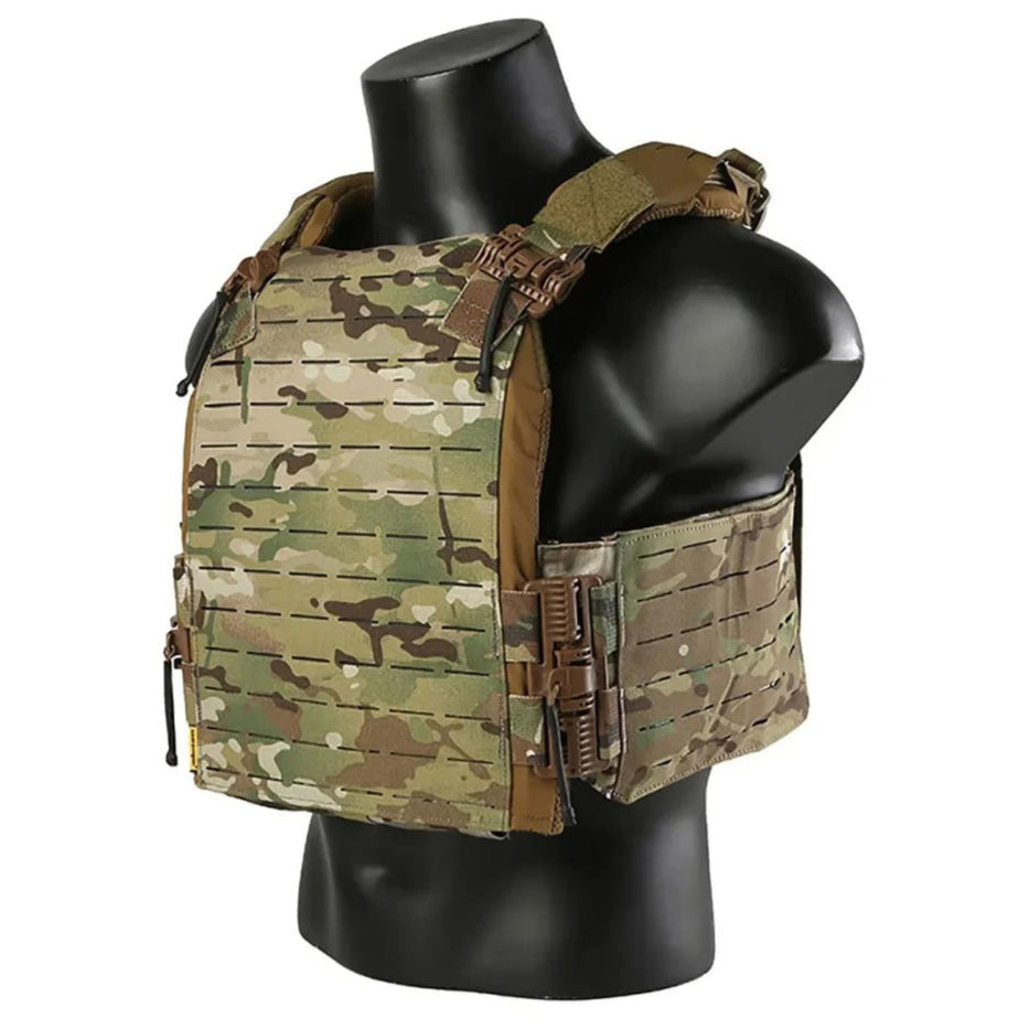 EMERSONGEAR Tactical Vest Lasercut Molle Laser Cut Plate Carrier