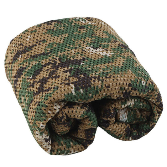 SINAIRSOFT Camo Burlap Camouflage Net Mesh for Hunting Sunshade Camping