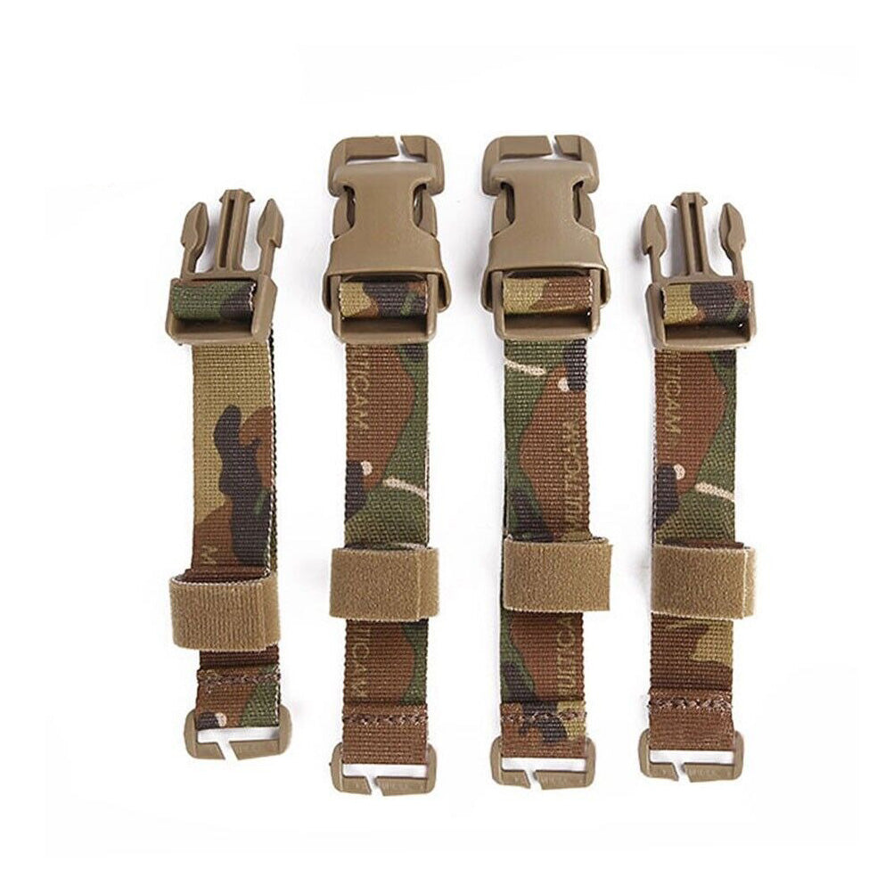 EMERSONGEAR Chest Rig Vest Adapter Kit Set MOLLE Strap Webbing w/ 1” Buckle Clips