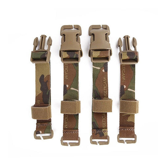 EMERSONGEAR Chest Rig Vest Adapter Kit Set MOLLE Strap Webbing w/ 1” Buckle Clips