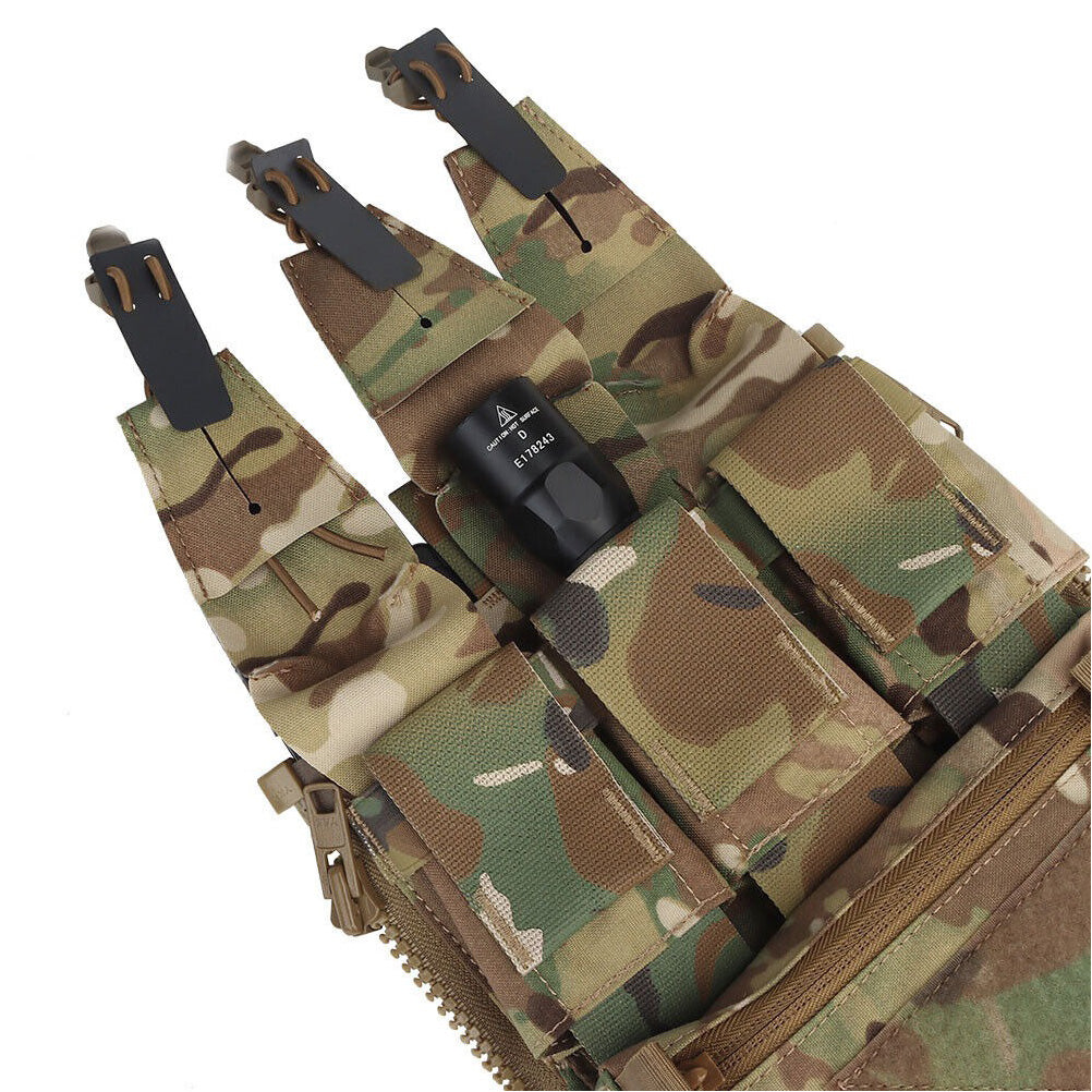SINAIRSOFTTactical Assault Back Panel Zip-on Pouch Pack Nylon Pocket