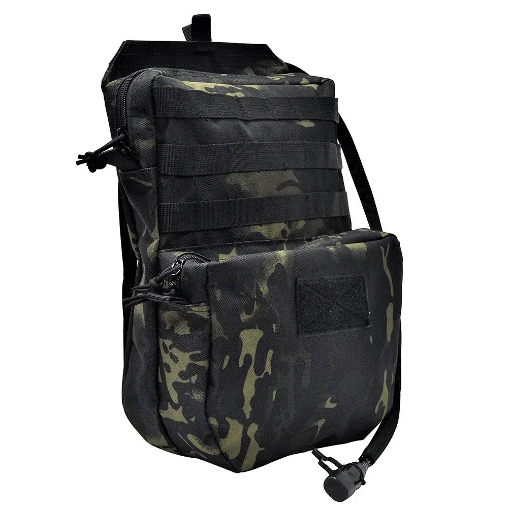 SINAIRSOFT Taktika Molle Vesto Hidratiga Tornistro Poŝo Migra Akvosako 3L