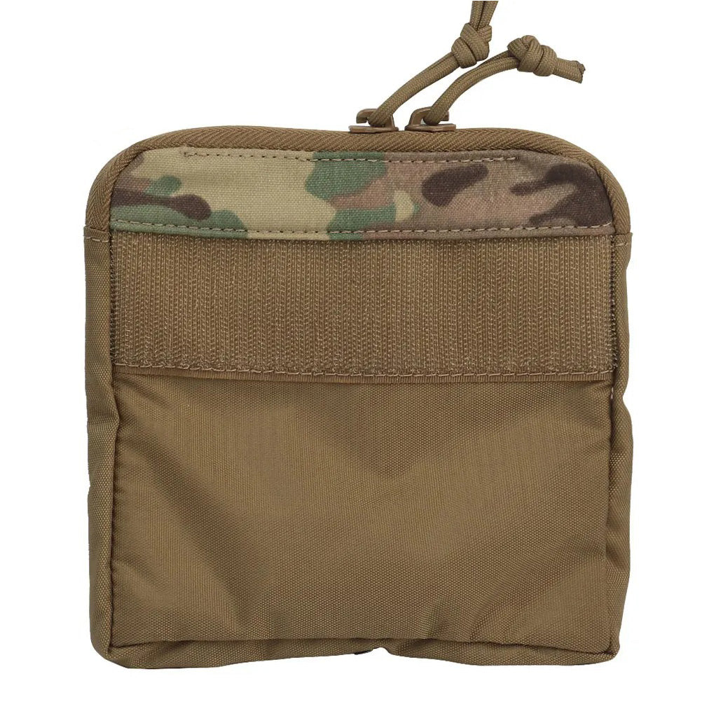SINAIRSOFT Tactical Half Vest Slim Insert Bag Zipper Chest Front Panel Pouch Pack