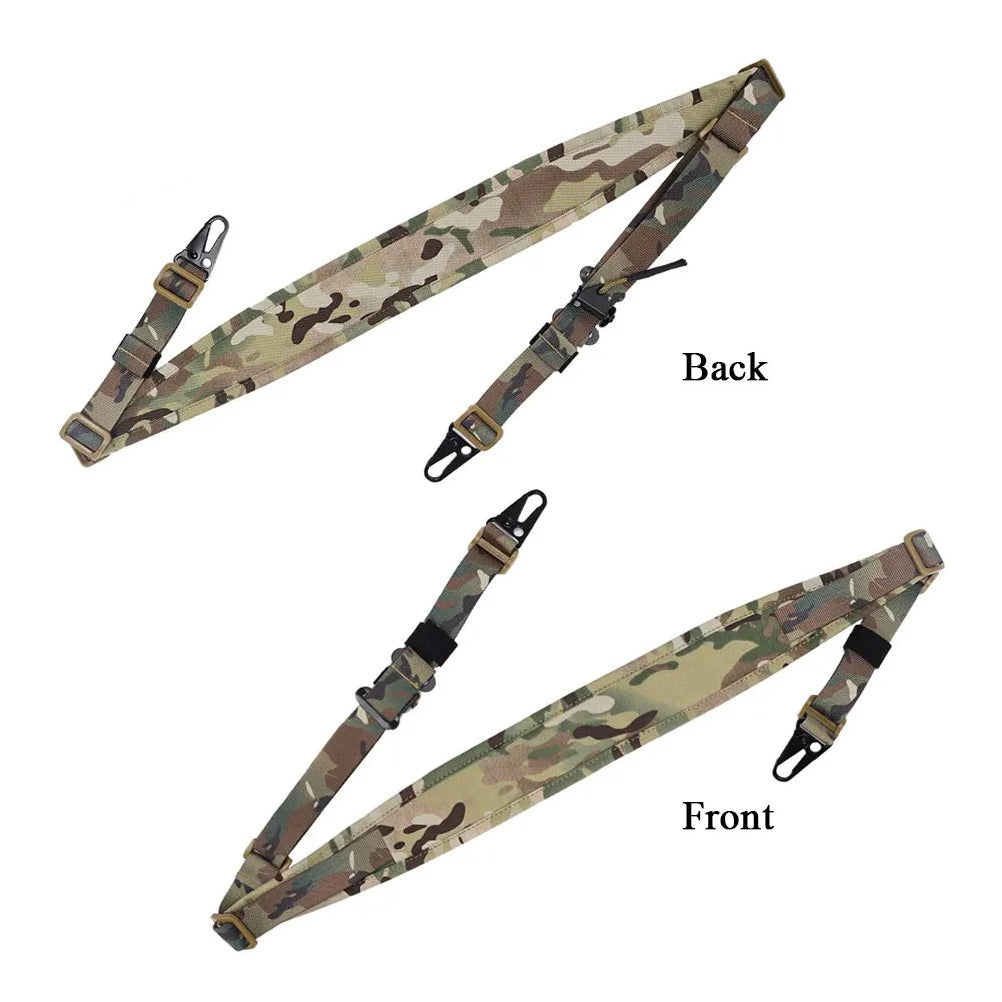 SINAIRSOFT Tactical Rifle Sling 2 Two Point Modular Padded Quick Pull Tab Sling