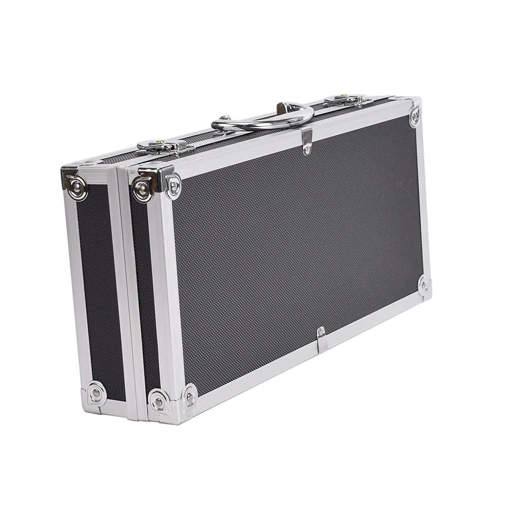 SINAIRSOFT Aluminum Alloy Tactical  Pistol Gun Case Padded Foam Carry Hand Tools  Box