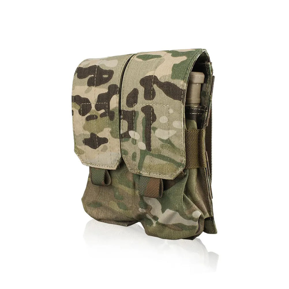 EMERSONGEAR Tactical Double Magazine Pouch Molle Pistol Modular Holster Mag Bag